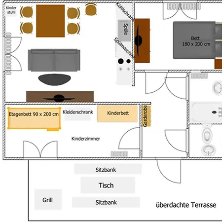Campsite Themencamping Gruenewalder Lauch *